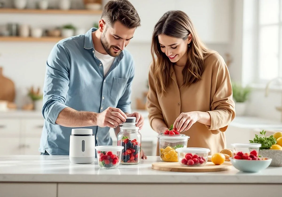 No te pierdas estos recipientes al vacío para conservar todo tipo de alimentos