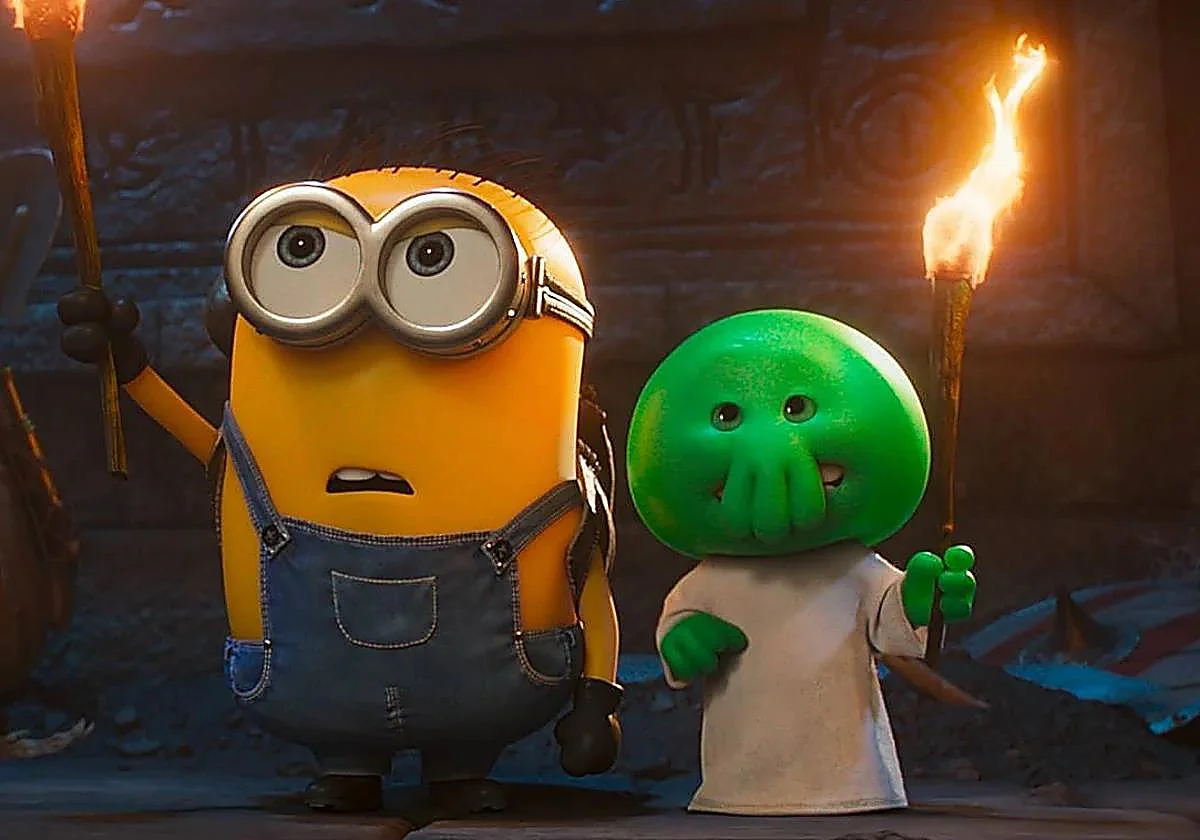 El gamberro homenaje de los Minions al séptimo arte