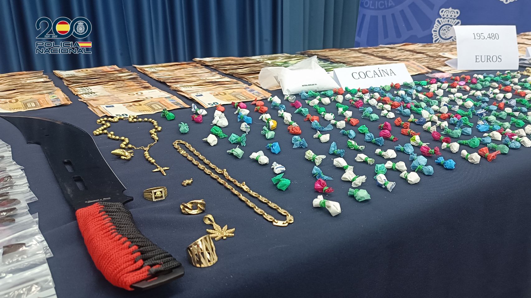 La Policía desmantela en el Polígono el mayor punto de venta de cocaína de Toledo: tenían 500 dosis preparadas