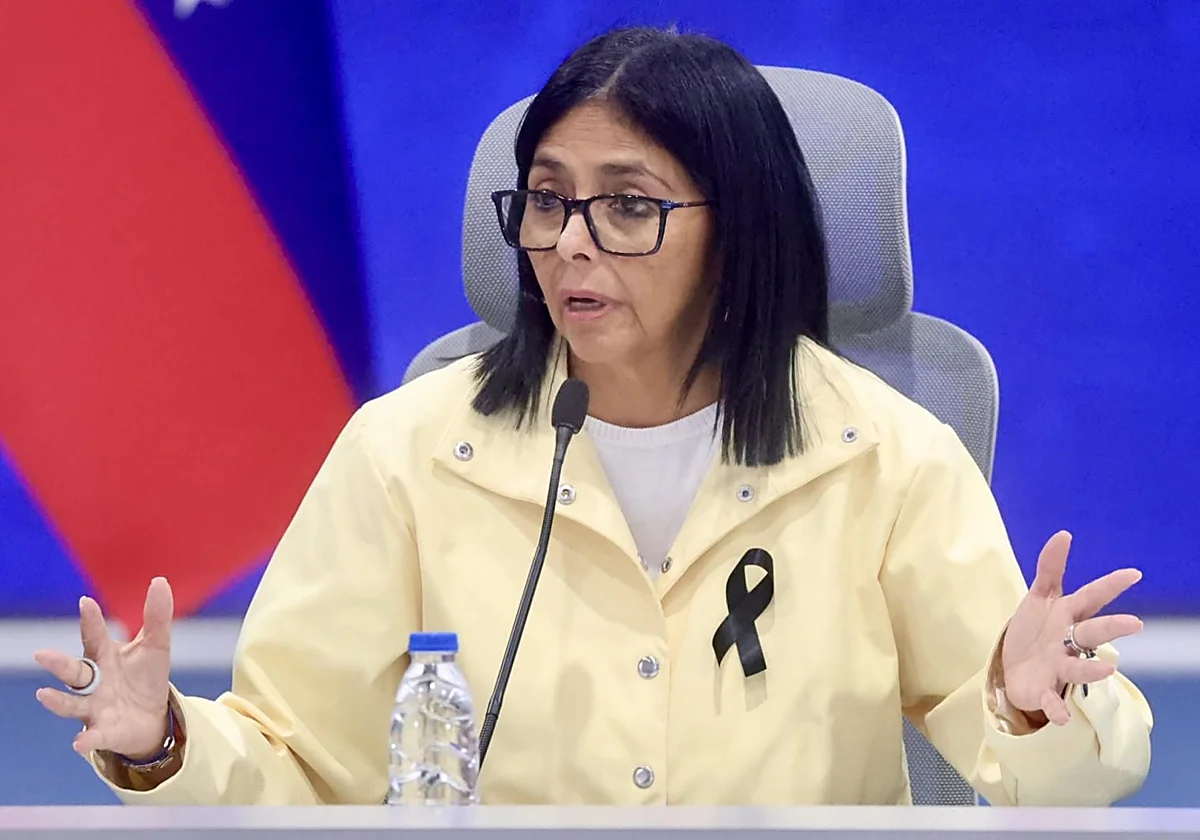 Delcy Rodríguez acusa a los «laboratorios mediáticos» del caos en las primeras horas tras el doble sismo en Venezuela