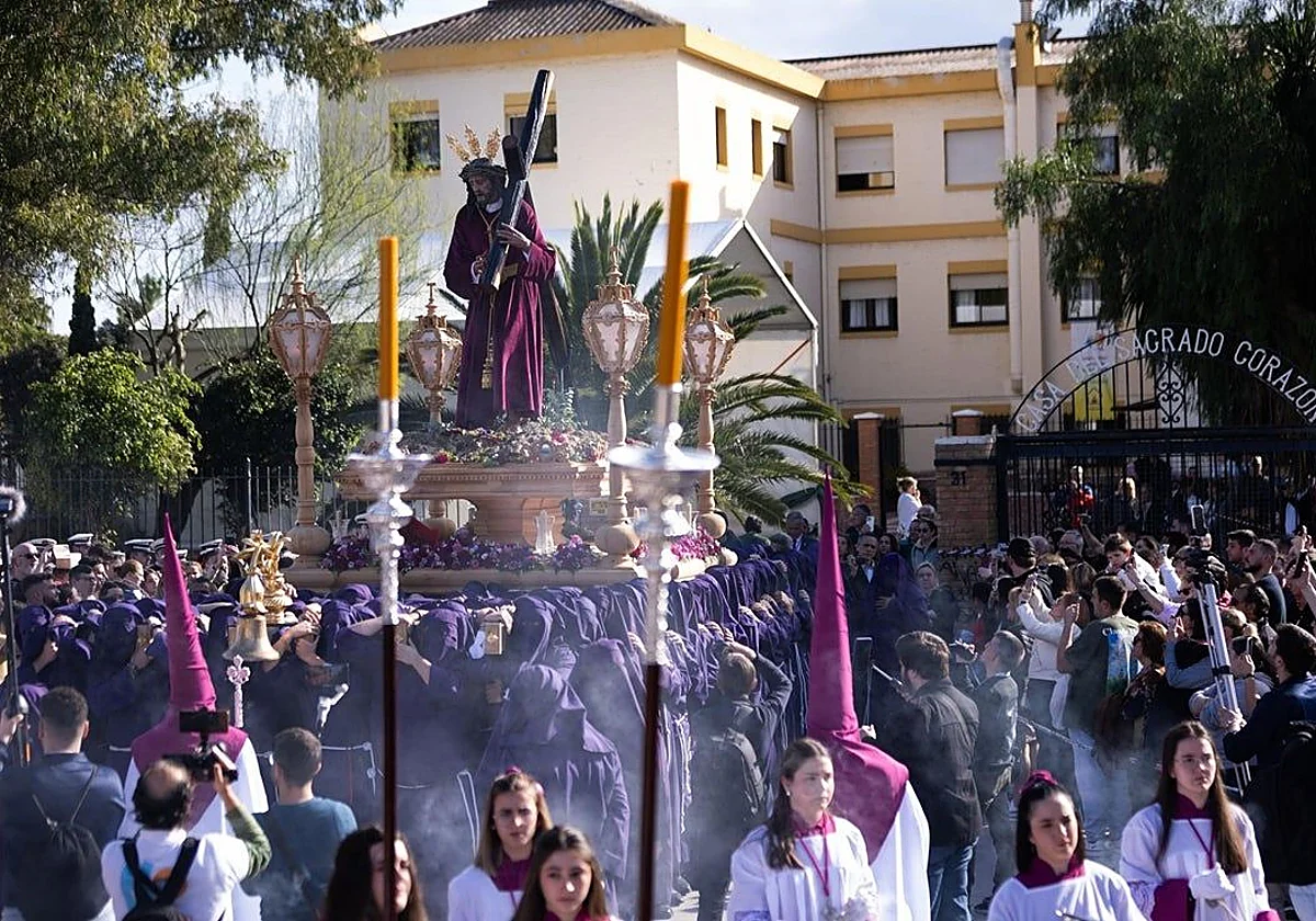 El Nazareno de la Salud es retirado del culto en el Santo Ángel para comenzar una nueva etapa en otra sede
