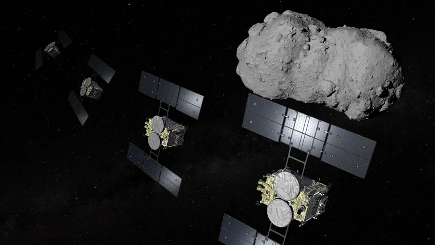 Cómo ver en vivo el histórico sobrevuelo de la sonda Hayabusa 2 a solo un kilómetro de un asteroide