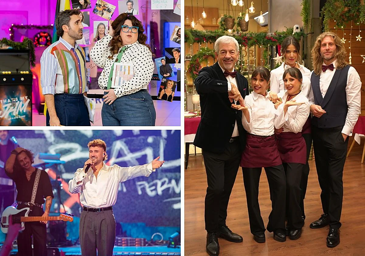 Nochebuena en la tele: el clásico 'Telepasión', mucha música y maratón de humor