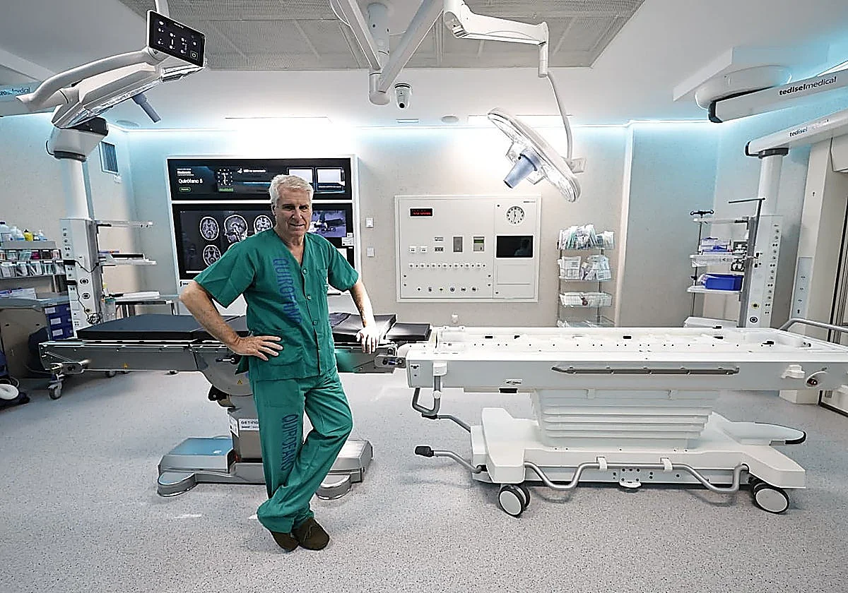 Miguel Ángel Arráez, impulsor del quirófano híbrido de Neurocirugía del Materno Infantil