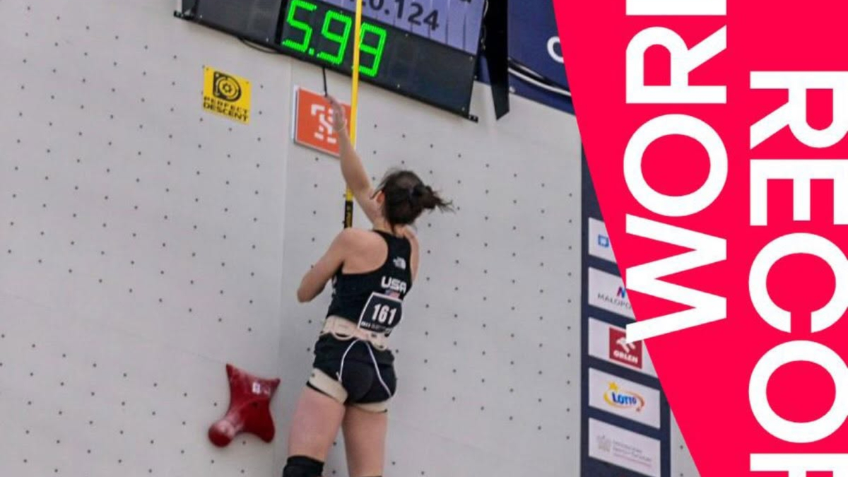 Estratosférico récord del mundo de velocidad: Emma Hunt, primera mujer que baja de los 6 segundos