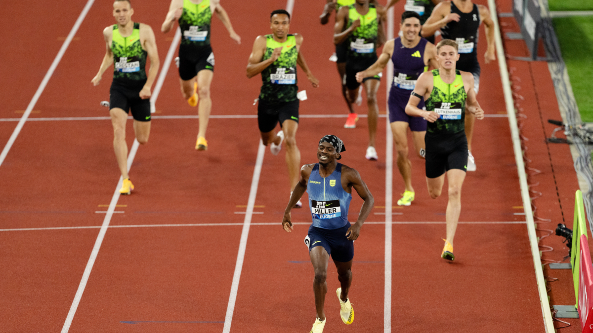 Brandon Miller eclipsa al joven Lutkenhaus en los 800 de Eugene