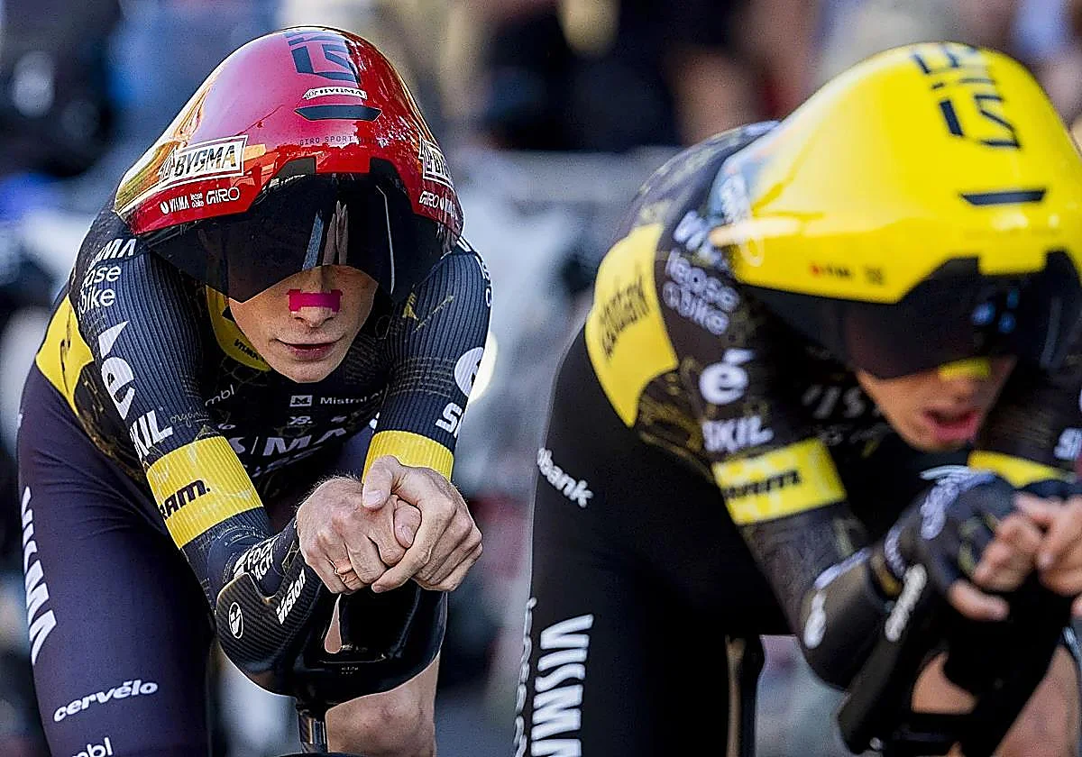 Vingegaard rubrica el inicio «perfecto»: el Visma le coloca con ventaja sobre Pogacar
