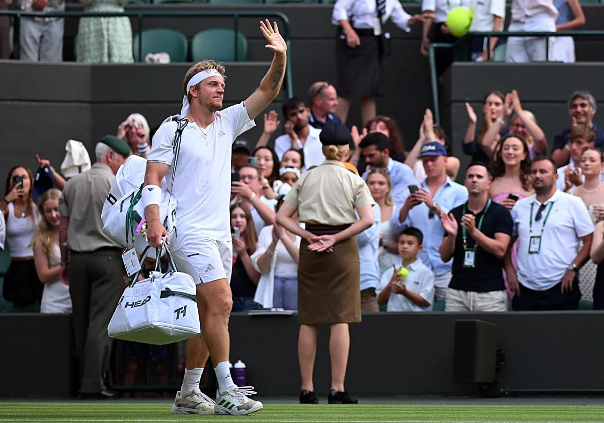 Davidovich dice adiós y Wimbledon se queda sin españoles