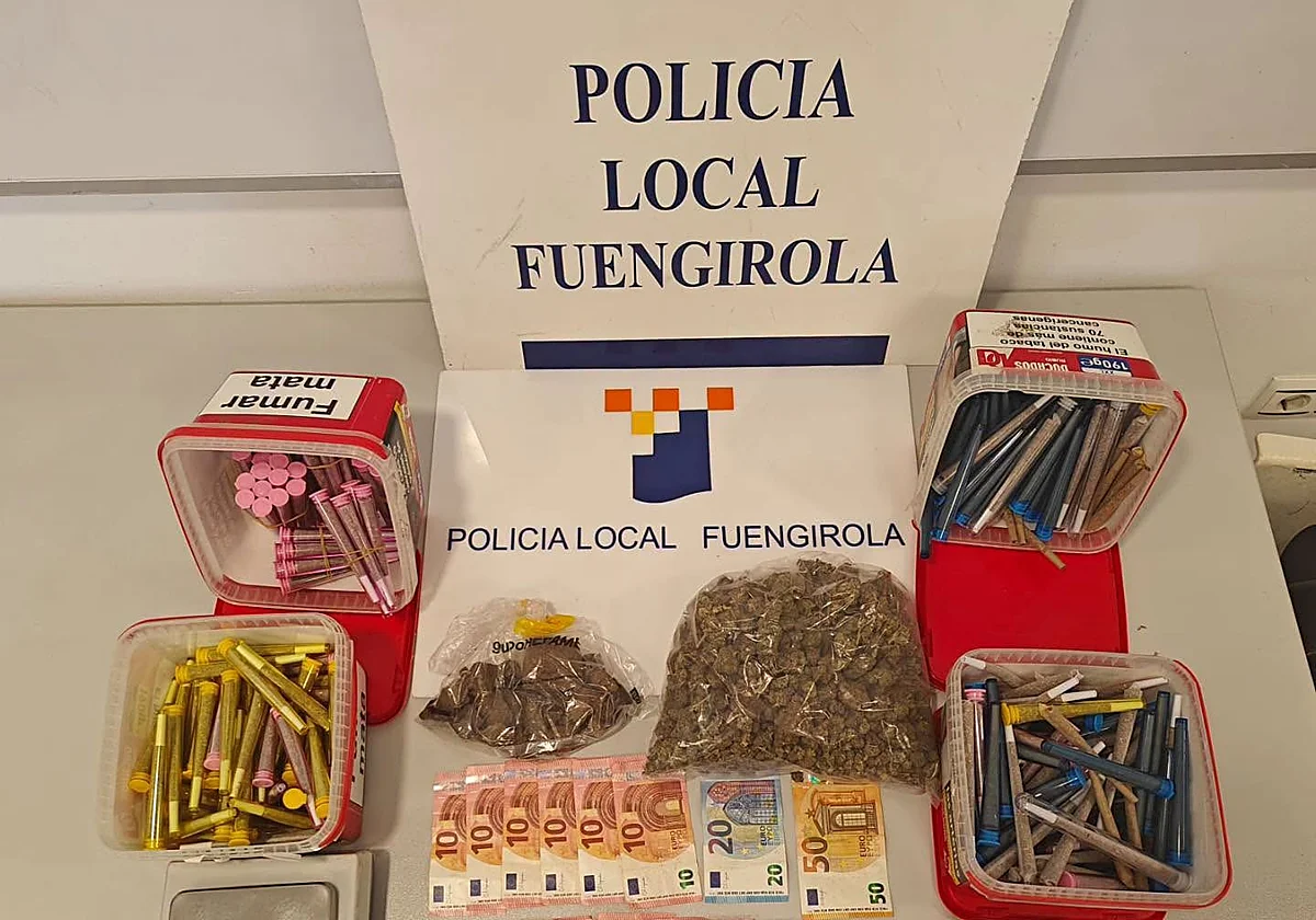 Fuengirola Local Police arrest one person on suspicion of drug offences