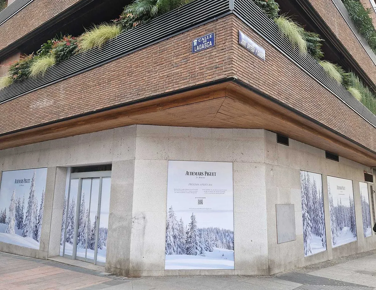 Santander alquila uno de sus locales 'prime' a la firma de relojes de lujo Audemars Piguet