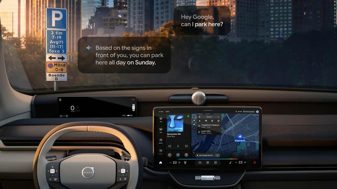 Volvo da un paso que otras marcas no se atreven, el EX60 permitirá que Gemini vea a través de la cámara del coche. ¿Lo usarías?