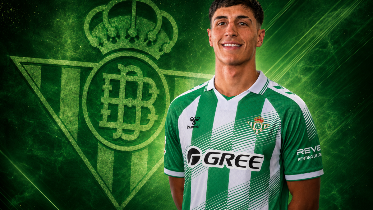 Facundo Bernal, nuevo jugador del Betis hasta 2031