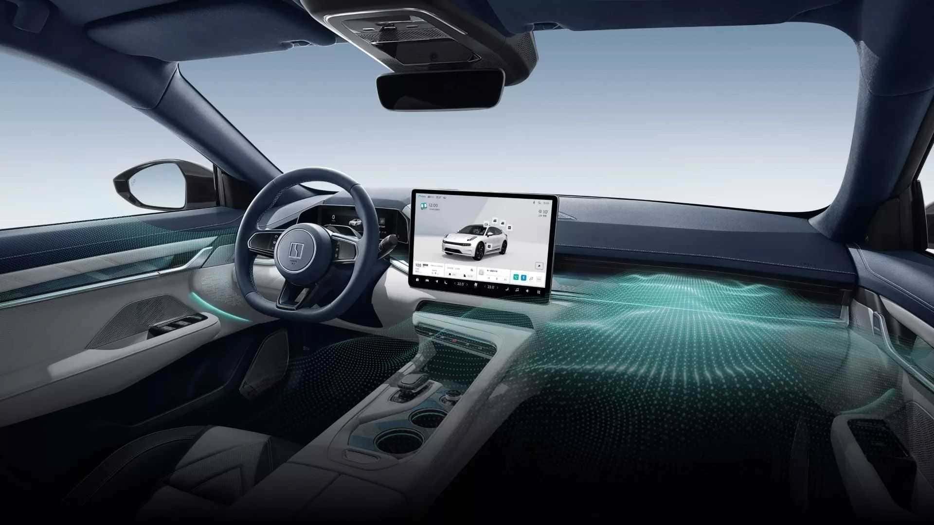 ¿Cómo es el interior del nuevo buque insignia de Zeekr?