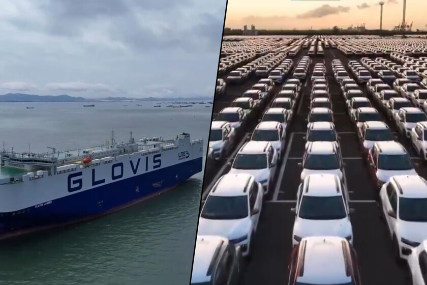 De depender de Corea del Sur y Japón a crear megabuques propios: así es como China domina el transporte marítimo de coches