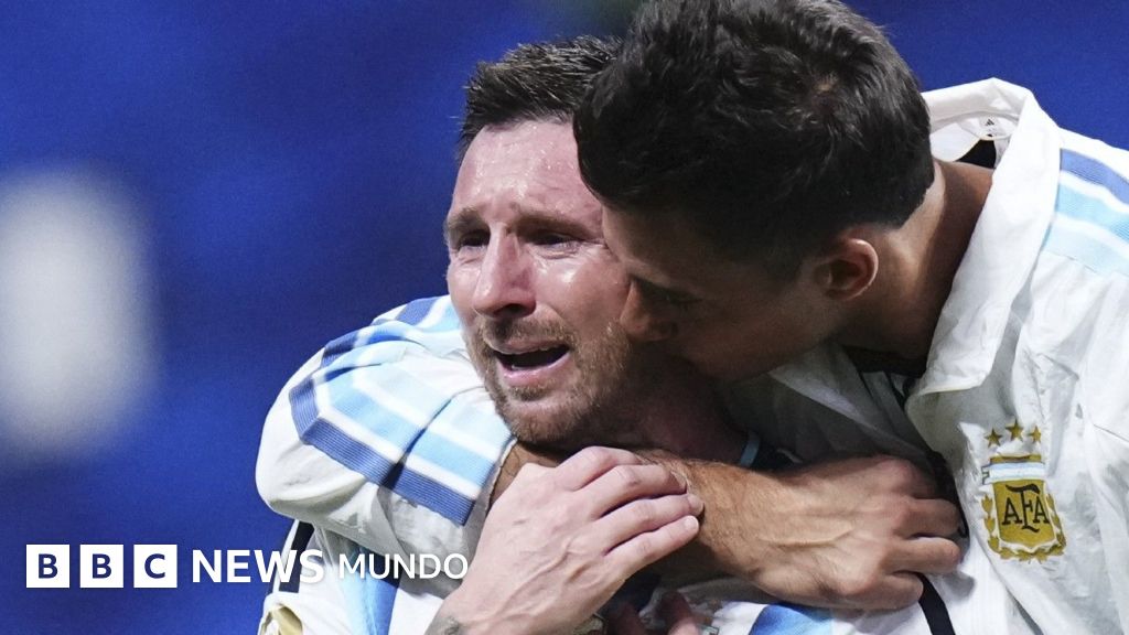 El llanto desconsolado de Messi tras lograr Argentina su épico pase a los cuartos del Mundial
