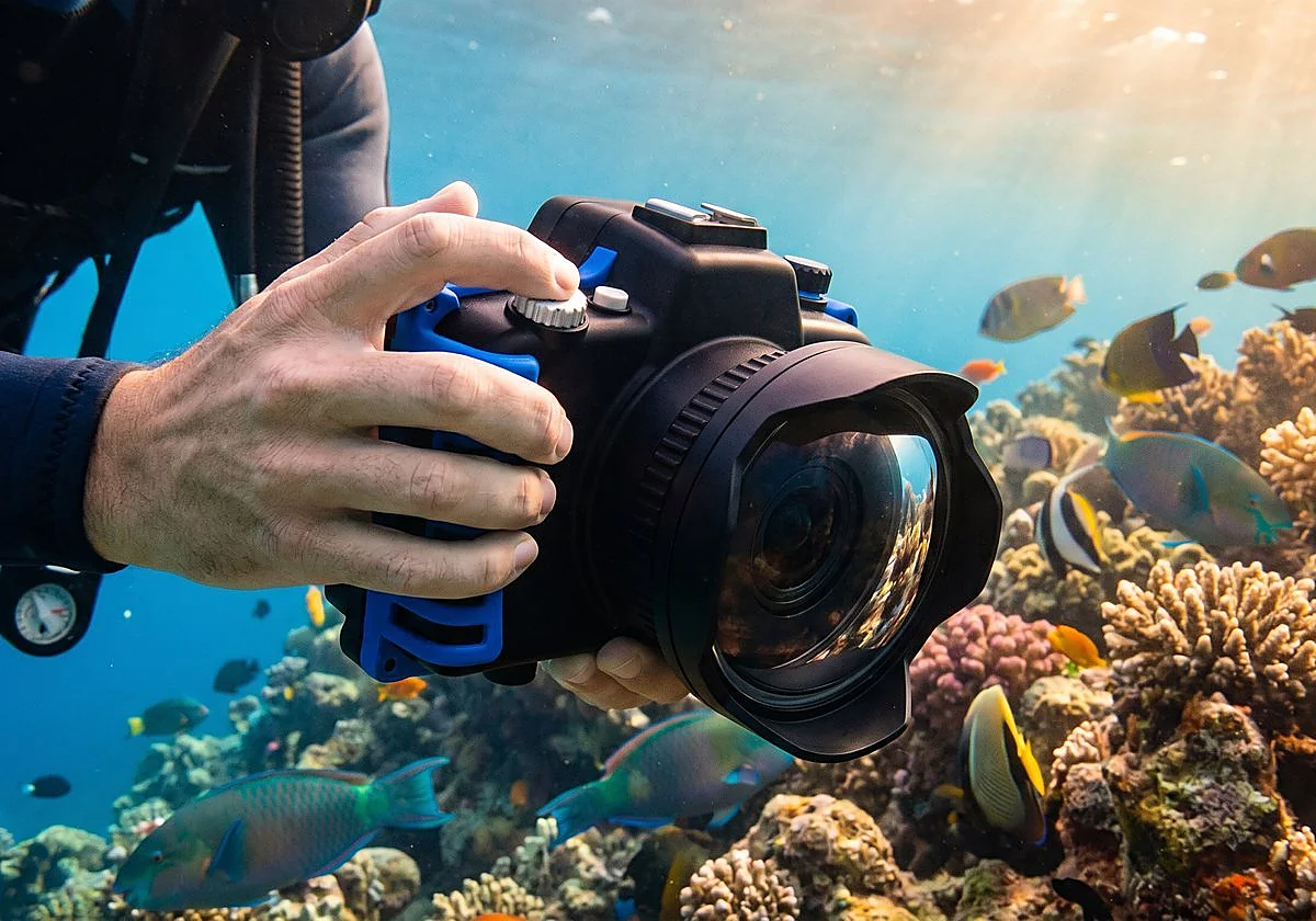 Si te gusta el buceo y los deportes acuáticos, atención a estas cámaras subacuáticas