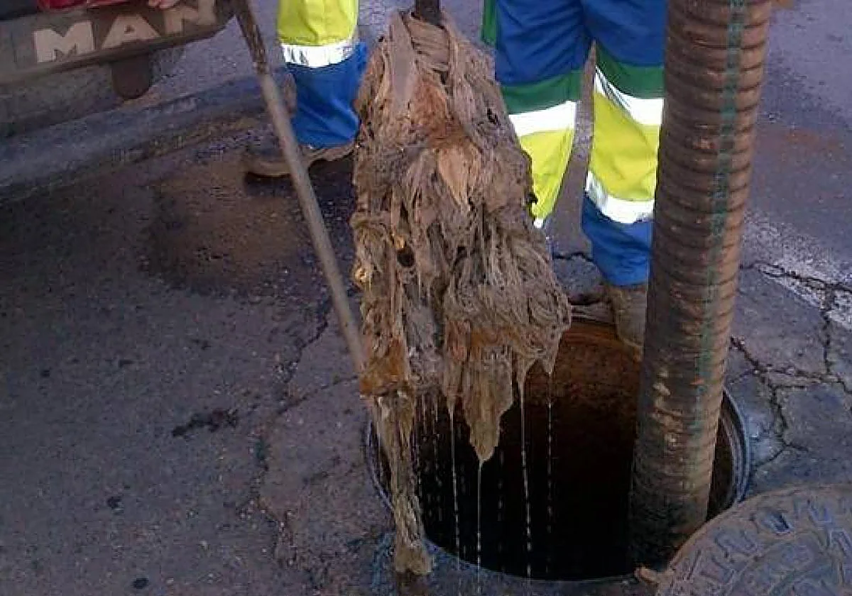 Malaga province water company launches wet wipes campaign