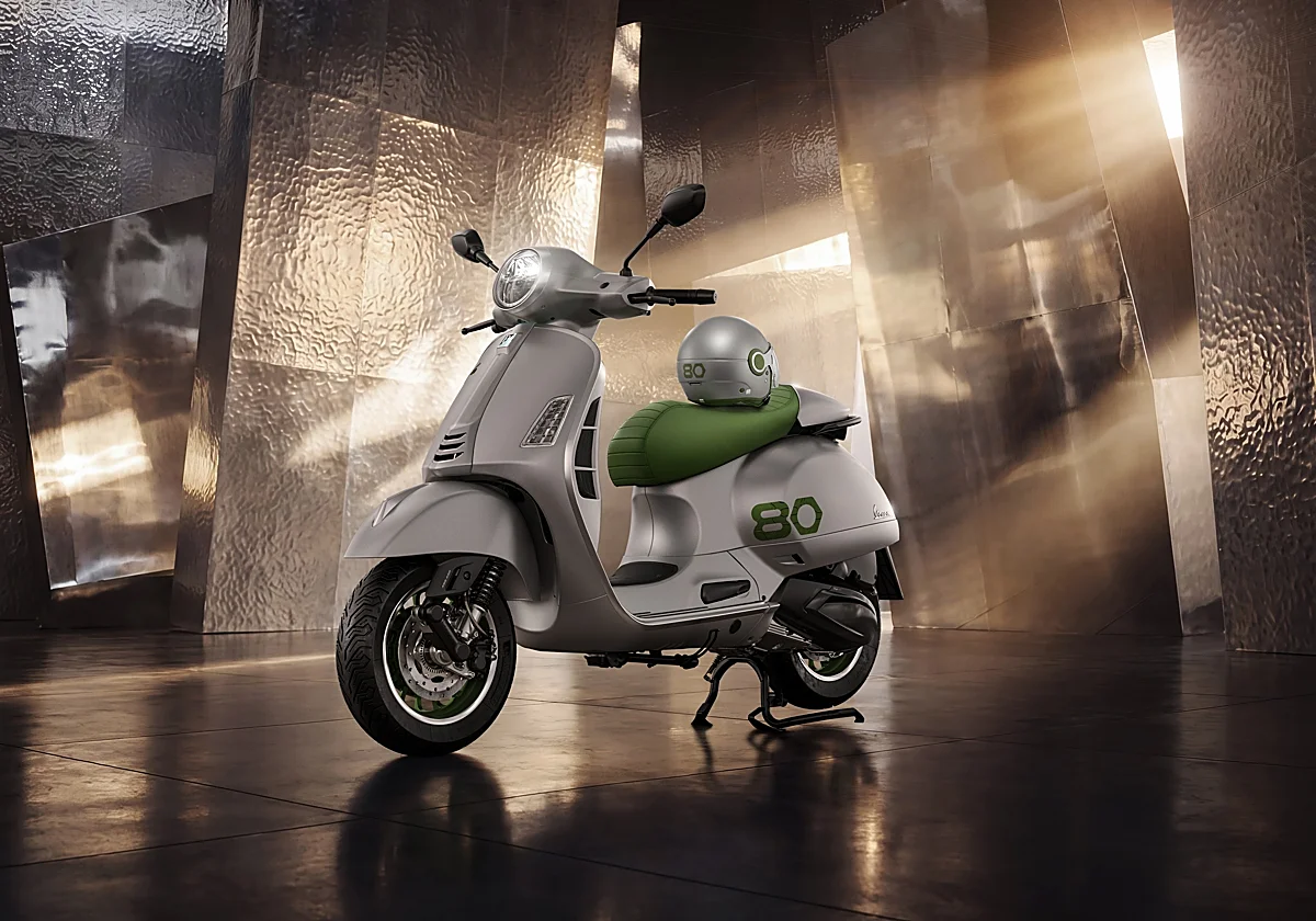 Vespa celebra sus 80 años con una edición limitada de 1.946 unidades inspirada en su historia