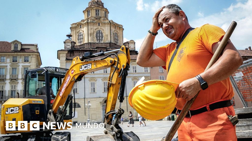 "Calor, calor y más calor": 7 gráficos que muestran cómo ha cambiado el clima en Europa