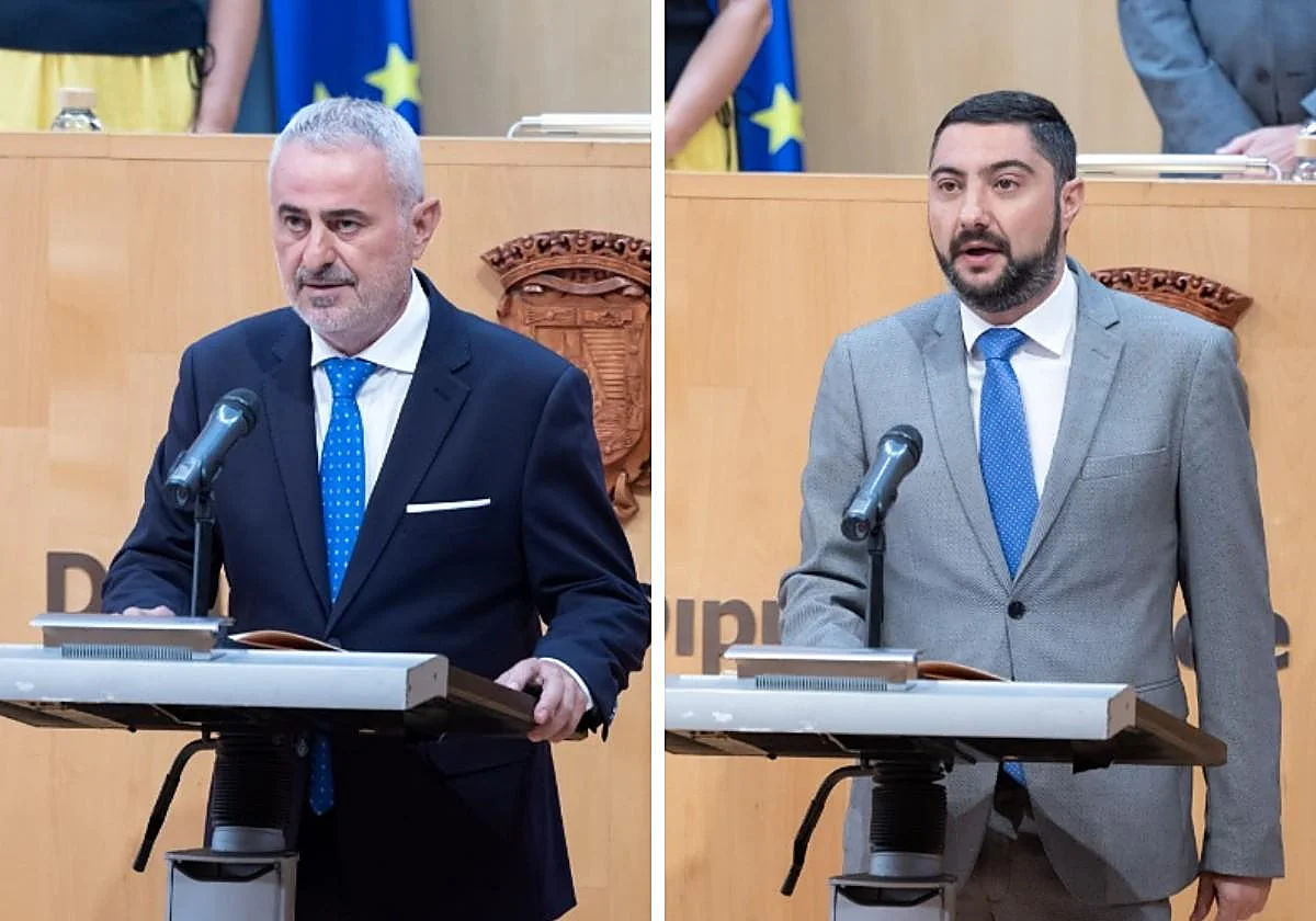 Jesús Claros y José Martín toman posesión como nuevos diputados provinciales de Málaga