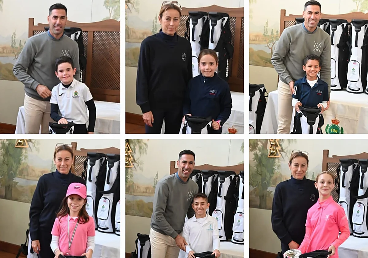 Málaga triunfa en esta edición del Pequecircuito andaluz de golf