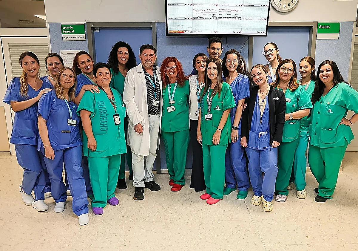 Malaga's most senior midwife retires after assisting thousands of births