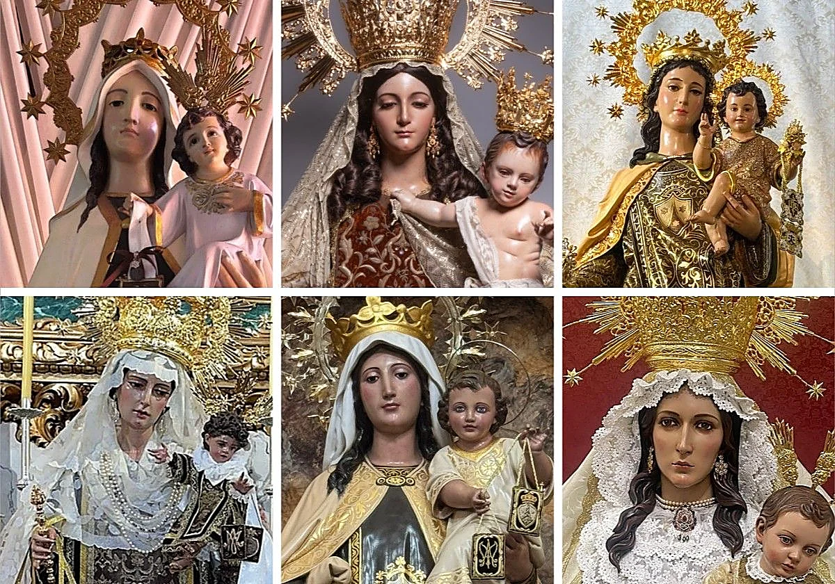 Las hermandades de la Virgen del Carmen de Málaga celebran cultos en la antesala del 16 de julio