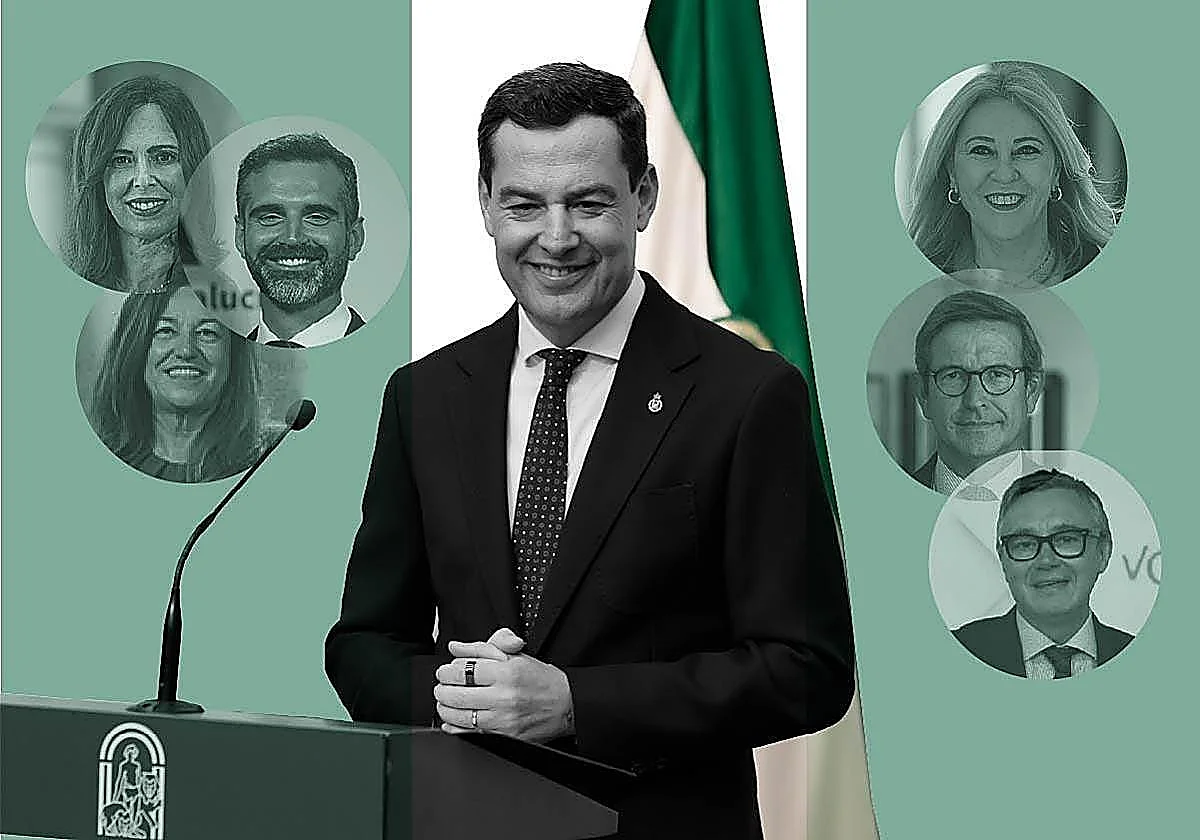 Uno a uno: los 13 consejeros y consejeras y tres vicepresidentes para la Junta