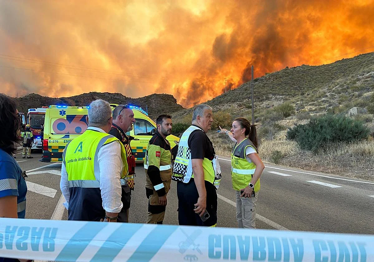 La caída de un cable eléctrico se perfila como la causa de la histórica tragedia de Los Gallardos (Almería)