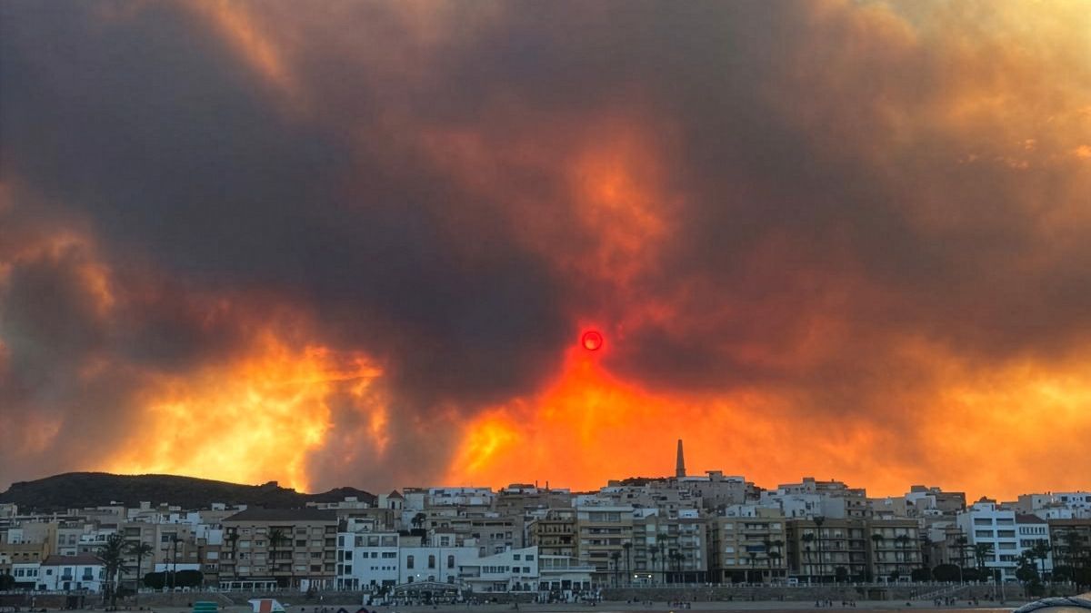 Las llamas se propagaron muy rápido: "En dos o tres horas el incendio se había convertido en una lengua de fuego"