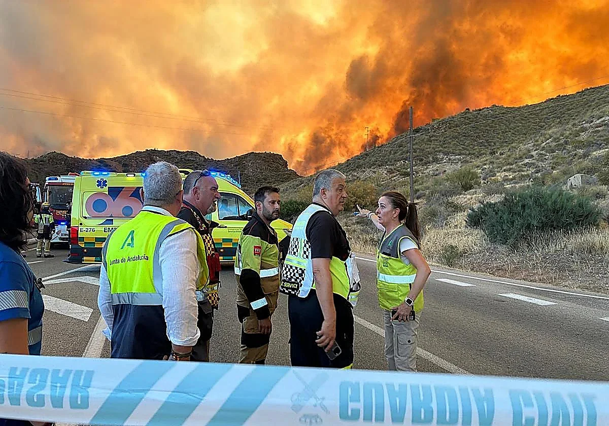 Deadly Almeria fire potentially caused by power line collapse