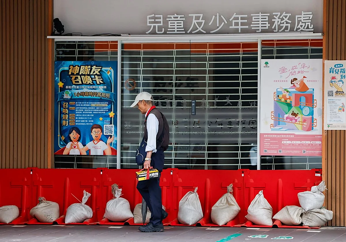 China, Japón y Taiwán en alerta por el tifón Bavi