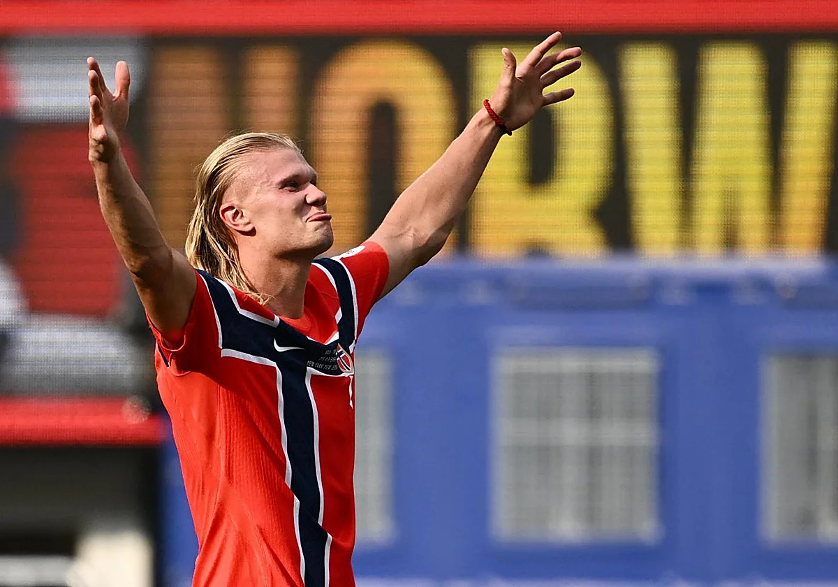 Noruega y Haaland amenazan a Inglaterra con la alegría de quien no se juega nada