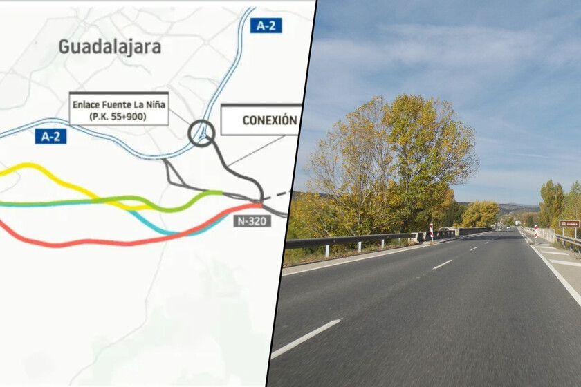 103,7 millones de euros para descongestionar Guadalajara: así es la variante de la N-320 que promete cambiar Cuatro Caminos