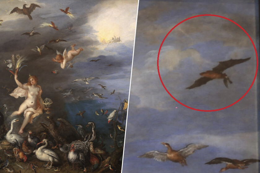 En 1611 Brueghel el Viejo pintó un cuadro barroco lleno de aves y murciélagos. Sin saberlo se adelantó 400 años a la ciencia moderna