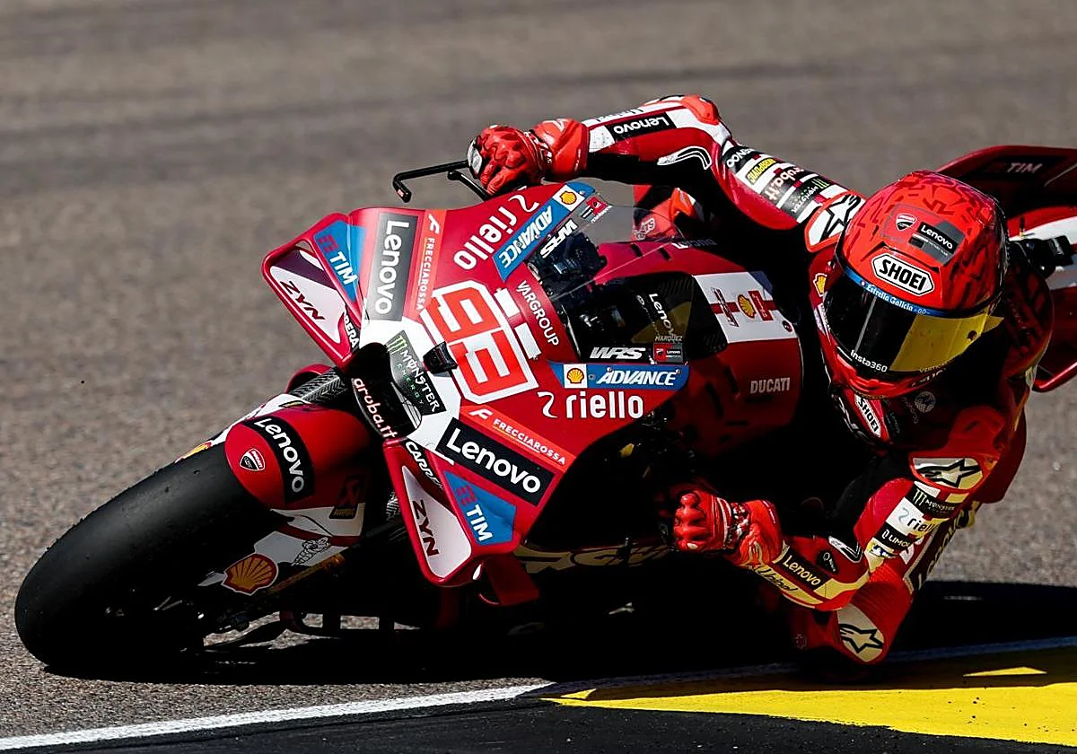 Marc Márquez logra una pole de récord en Sachsenring