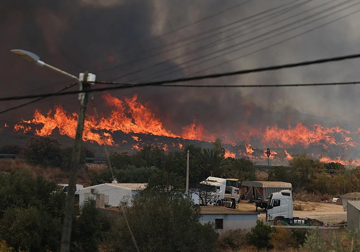 Endesa incide en que el cable que pudo provocar el incendio no pertenece a su red y no se usaba desde 2009