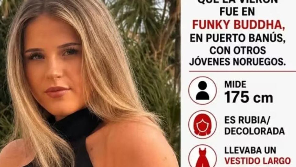 Nikoline "se subió con dos chicos al Uber" antes de ser atropellada en Mijas: "Hay un vehículo con una luna rota "