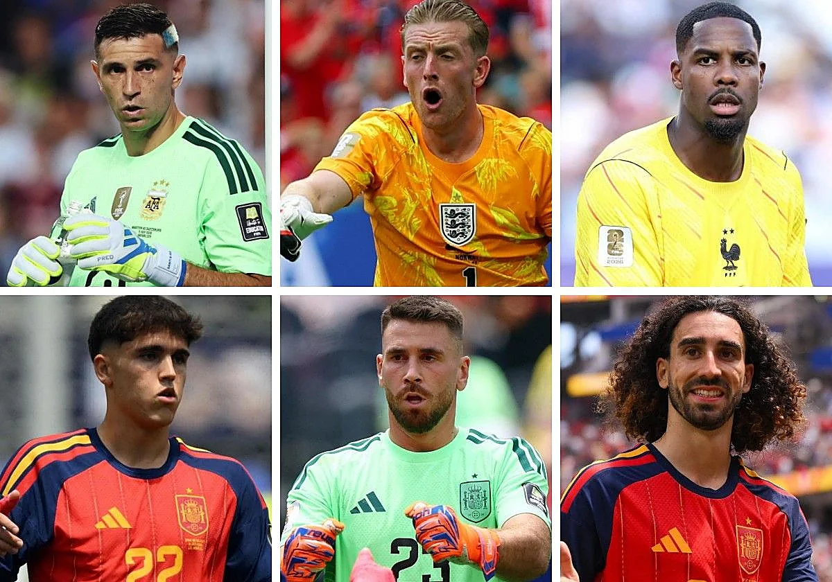 Los seis intocables del Mundial