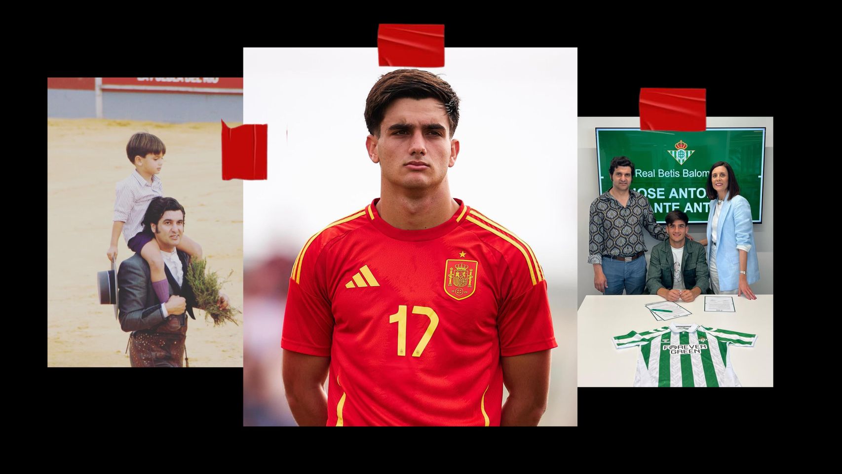 El hijo de Morante de la Puebla, el extremo derecho de la sub'19 y gran promesa de España: "El Betis es el equipo de mi vida"