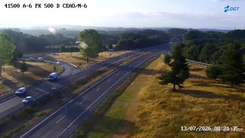 Muere un hombre en Lugo tras dar varias vueltas de campana al sufrir una salida de vía