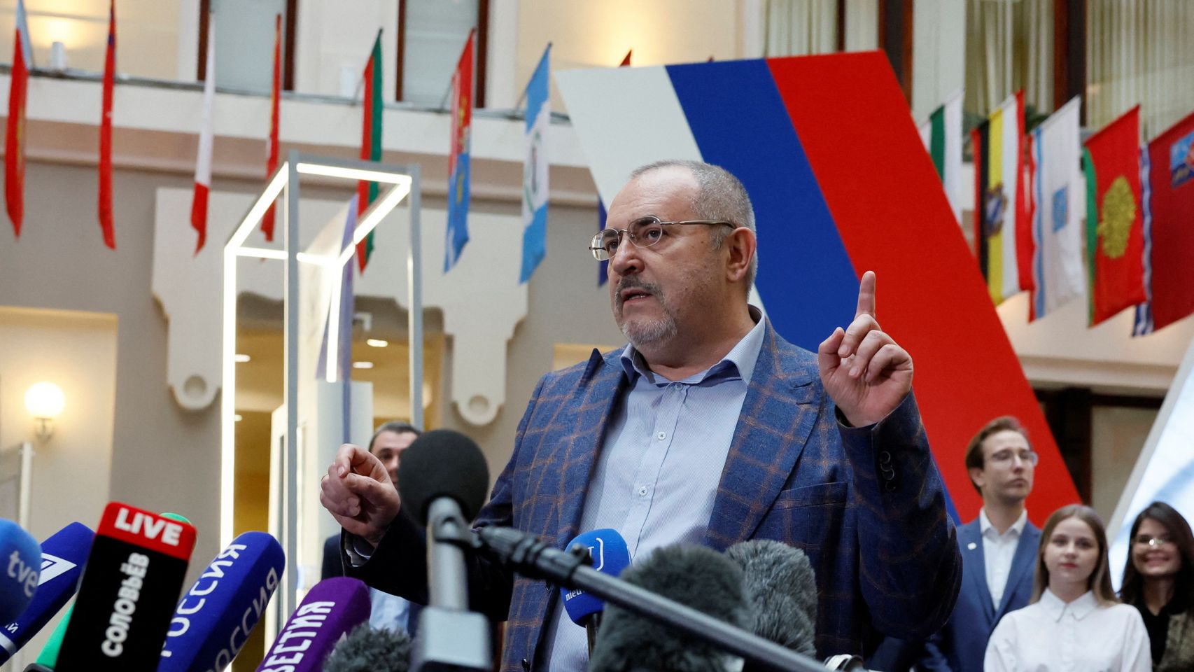 La Policía rusa detiene a Borís Nadezhdin, el último rival interno y candidato que desafiaba el poder de Putin