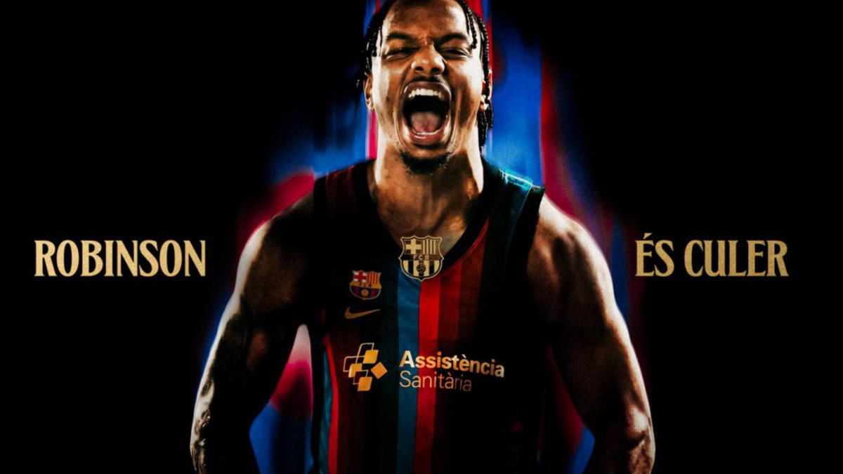 Justin Robinson aterriza en el Barça