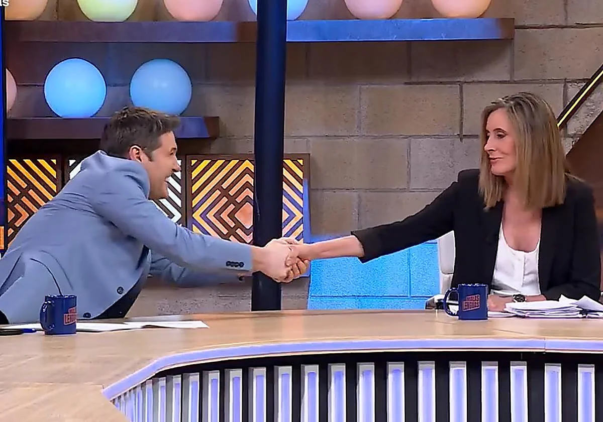 Marta Gómez Montero reaparece con Jesús Cintora tras abandonar el plató de 'Malas Lenguas'