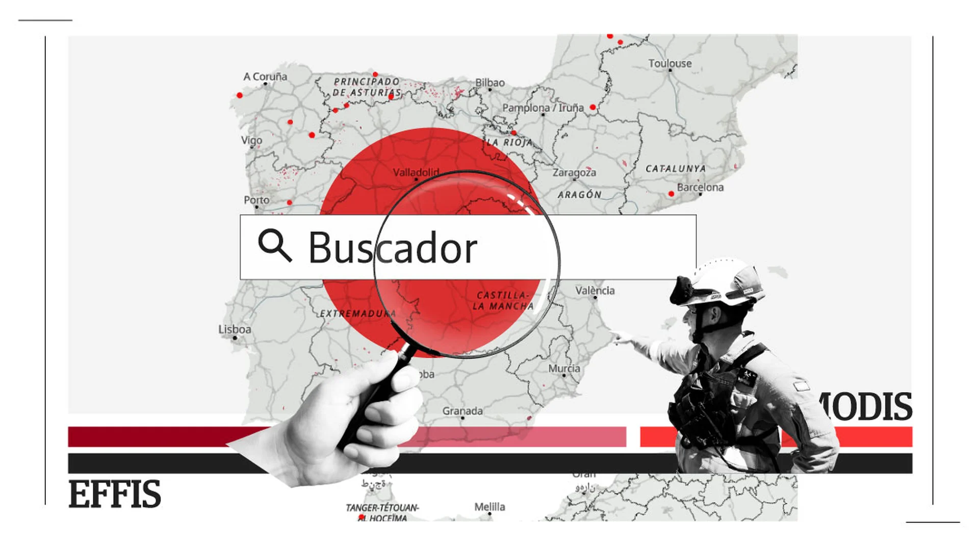 El mapa de los incendios, día a día: más de 60.000 hectáreas arrasadas en 2026