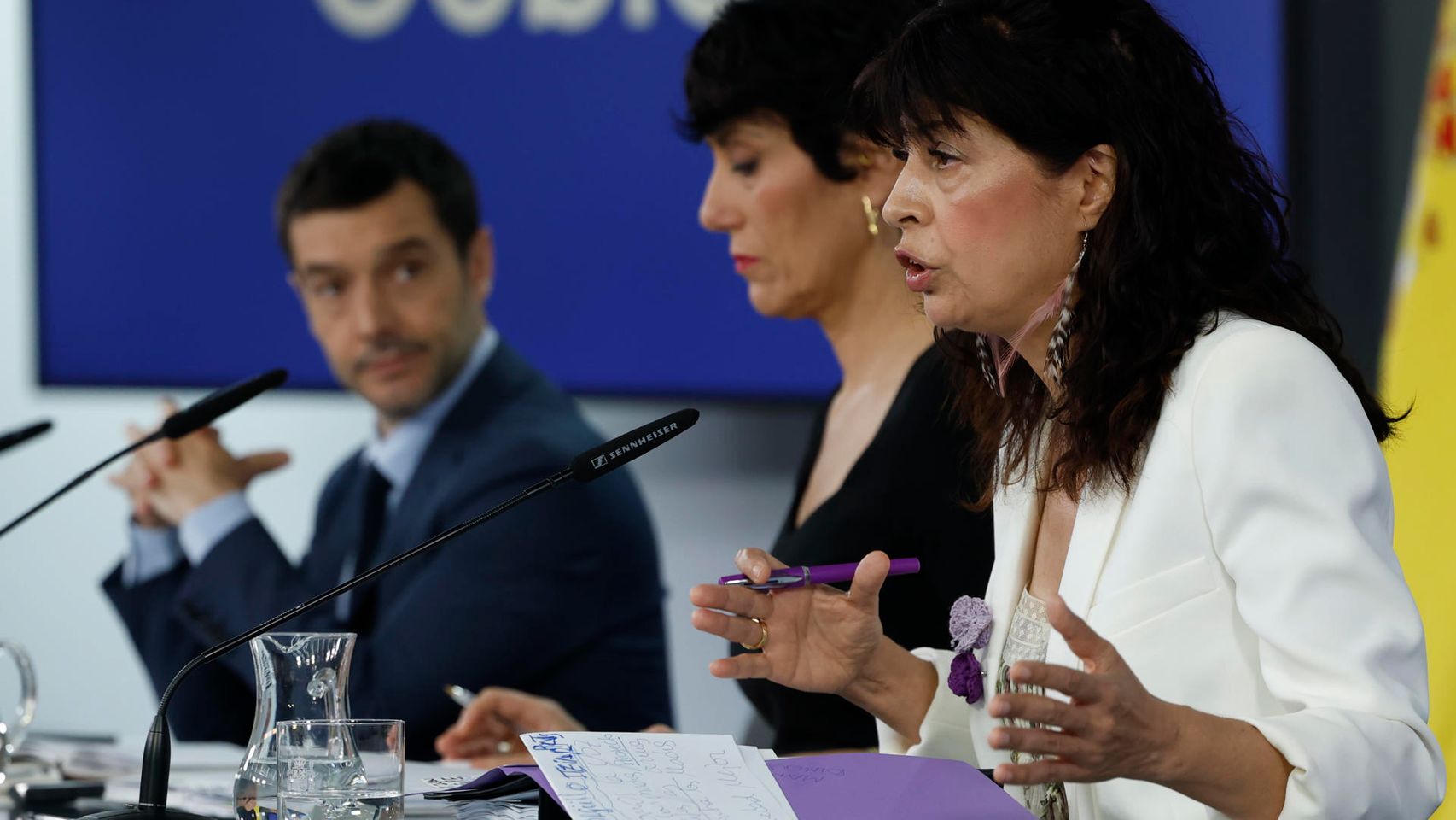El Gobierno defiende la inocencia de David Sánchez y ministros y dirigentes se lanzan a descalificar la sentencia