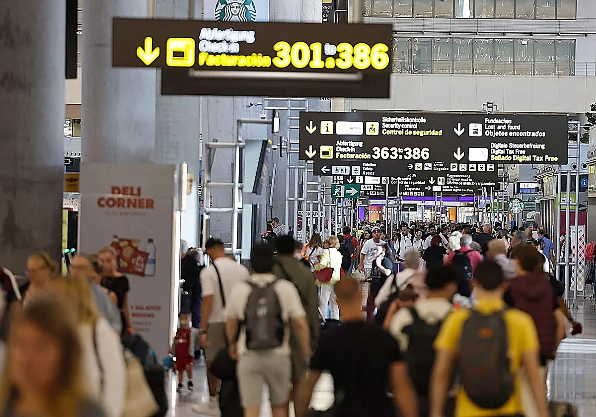 Malaga Airport breaks January-June record with over 13 million passengers