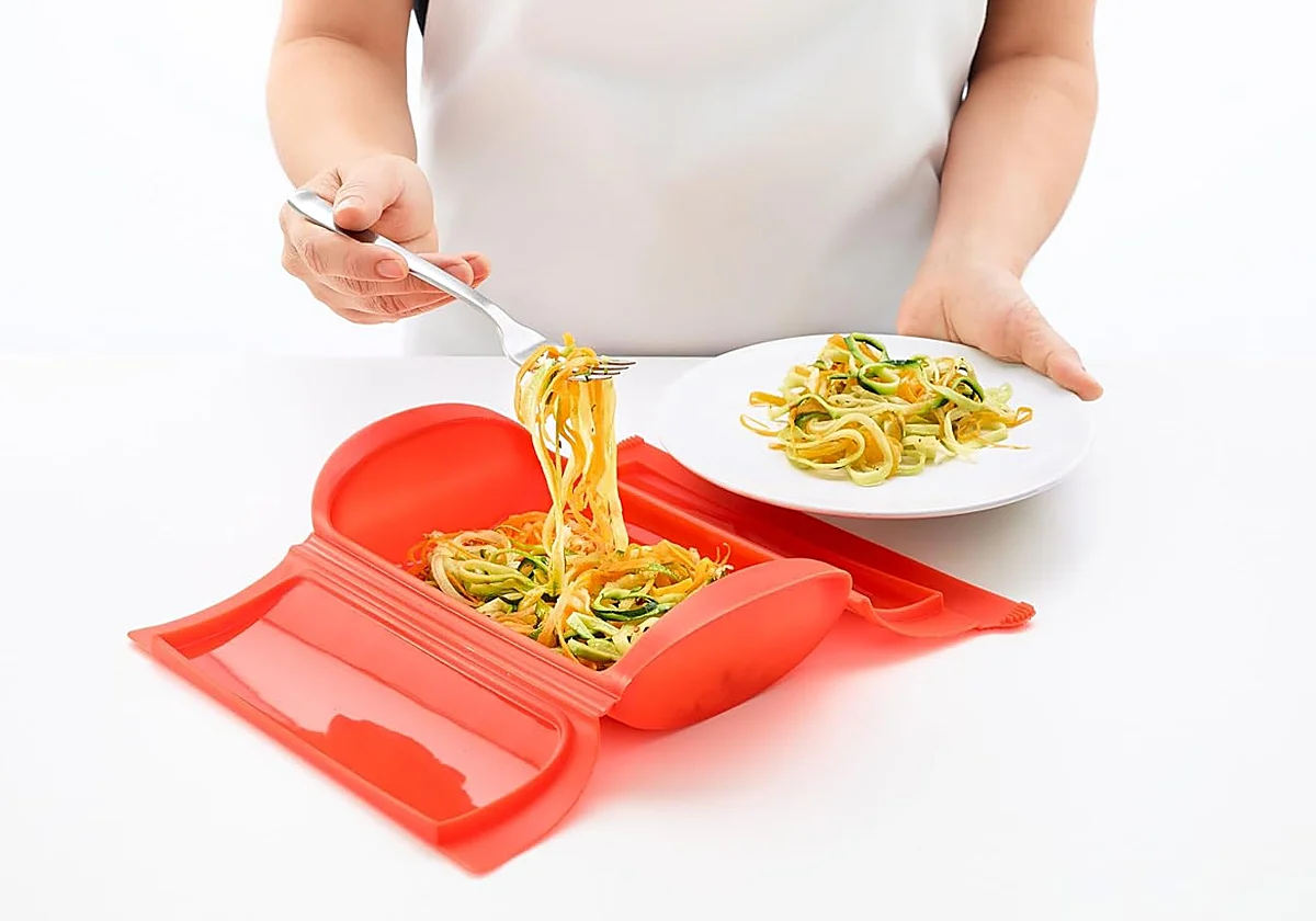 Cocina de todo de forma sana y rápida con el estuche de vapor Lékué de 650 ml