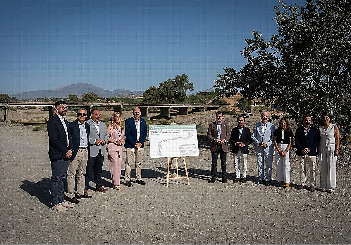 Malaga-Ronda motorway section under construction will connect 30,000 cars daily