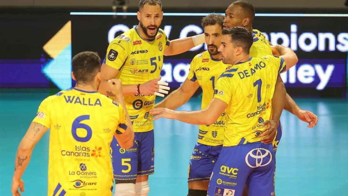 El Guaguas, ante el subcampeón de Europa, el Warta Zawiercie, en la Liga de Campeones